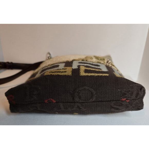 Handcrafted Crossbody Shoulder Tapestry Purse Dragonfly Reversible Multicolor LG - Picture 4 of 12